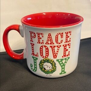 Snoopy Christmas over sized mug